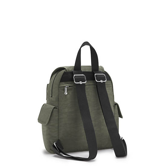 Kipling City Pack Mini Backpacks Green Moss | AU 1486ZU